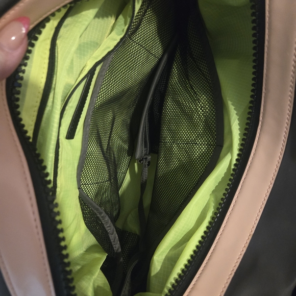 Rebecca Minkoff Black and Pink Duffle Bag - Picture 7 of 9